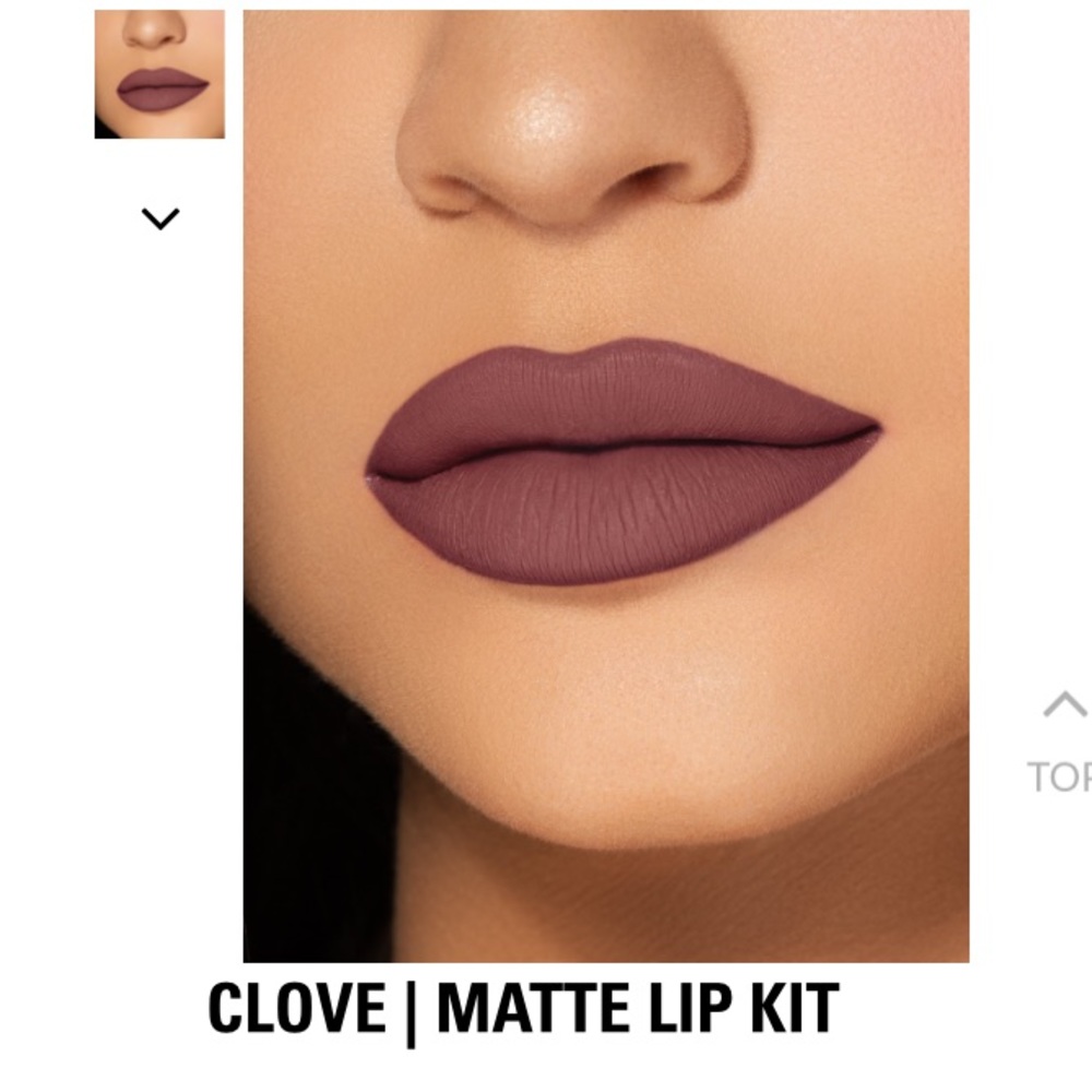 SOLD ⭐️ Kylie Lip Kit in CLOVE with CANDY K MINI